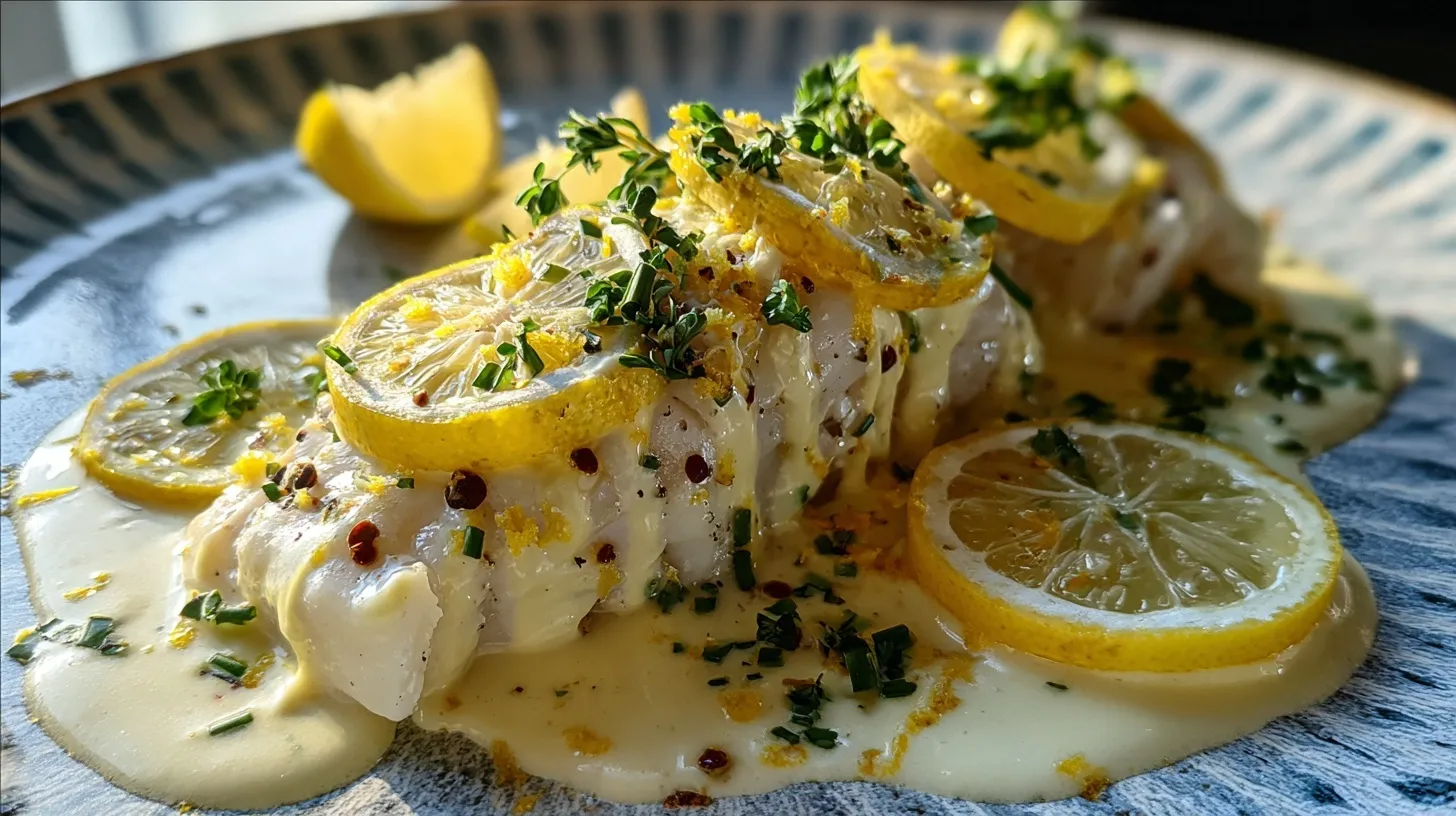Recette de Sauce Citron Poisson