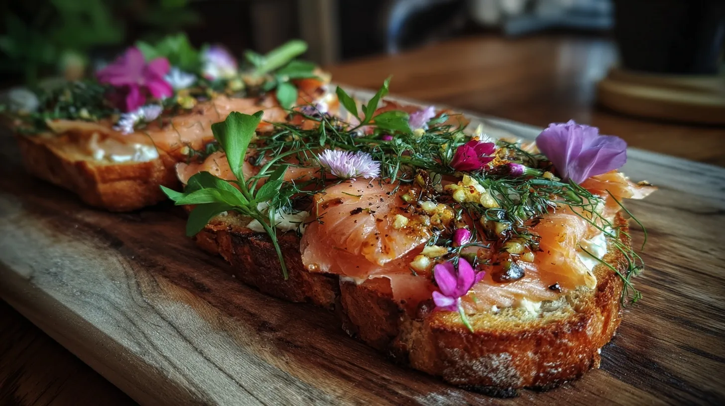 Toast Magret Fumé
