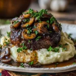 Délicieuse recette de steak haché de Salisbury