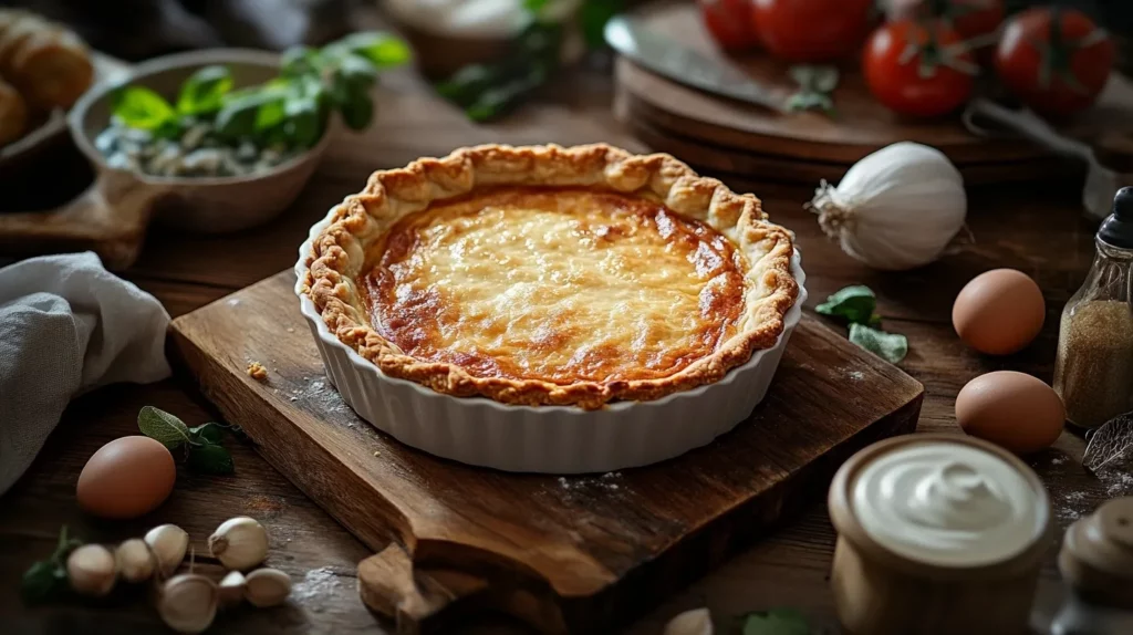 Tarte creme grand-mere recette traditionnelle