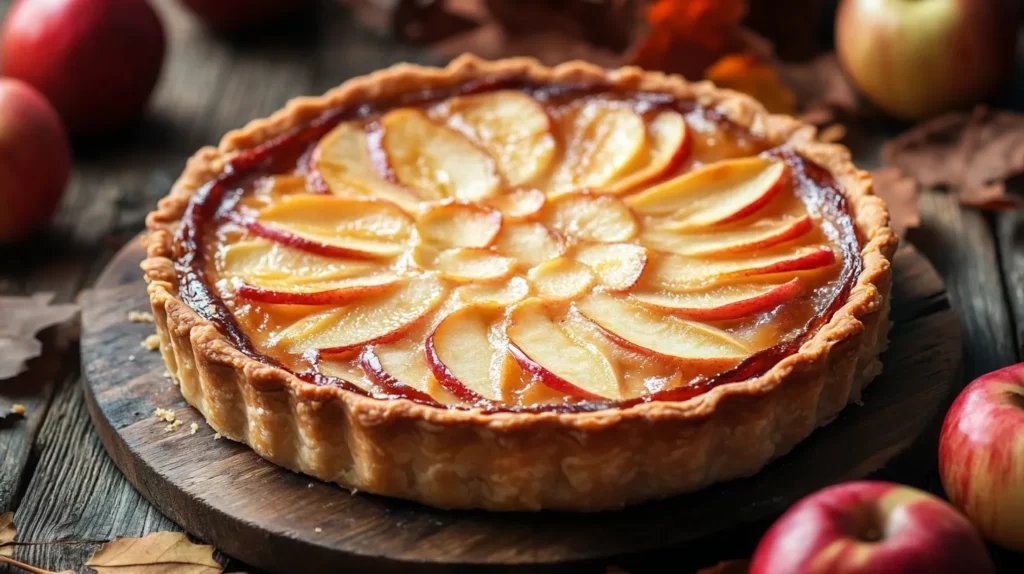Tarte Flan Pommes Ancienne