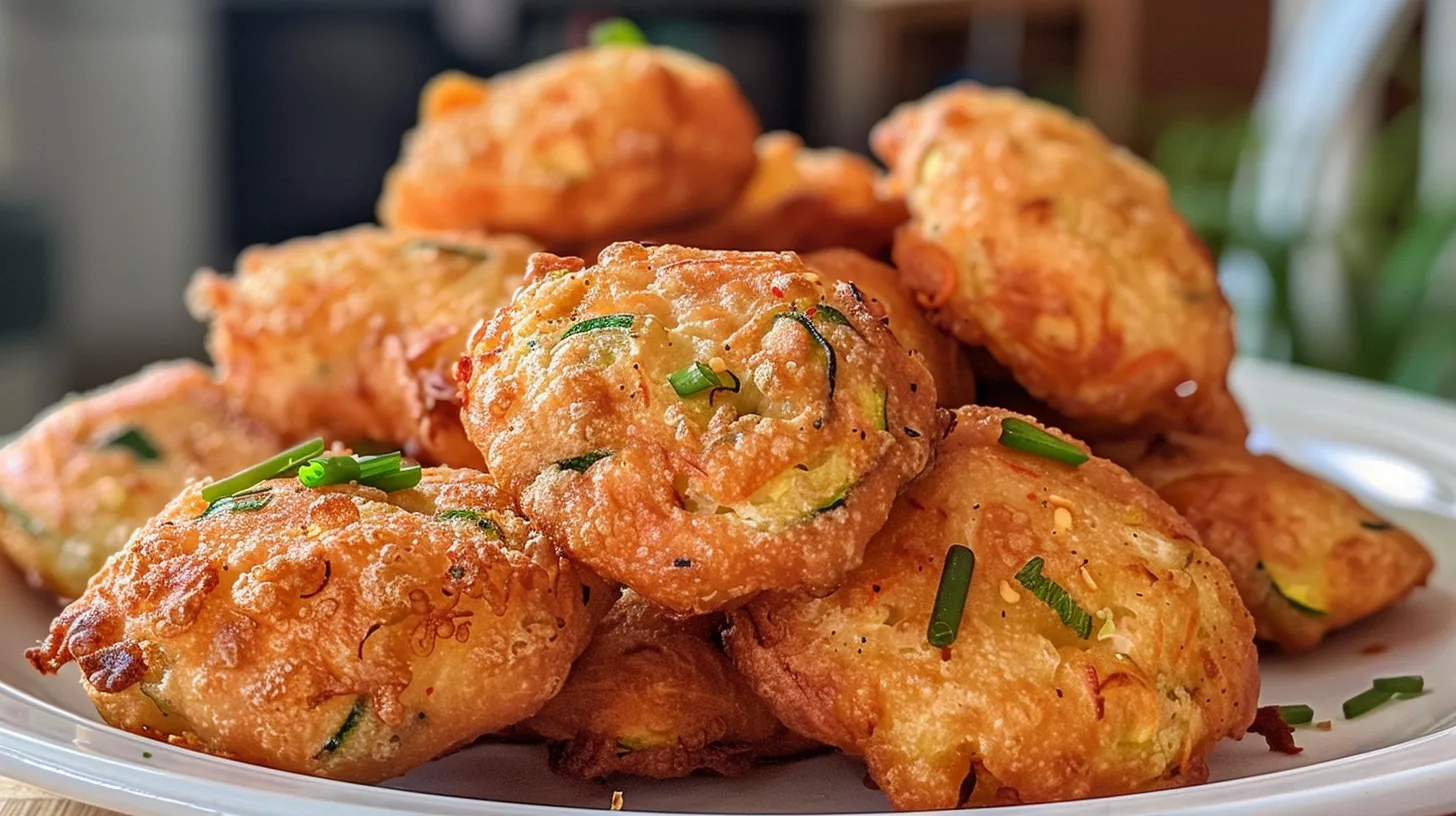Beignets Crousti-moelleux Aux Courgettes