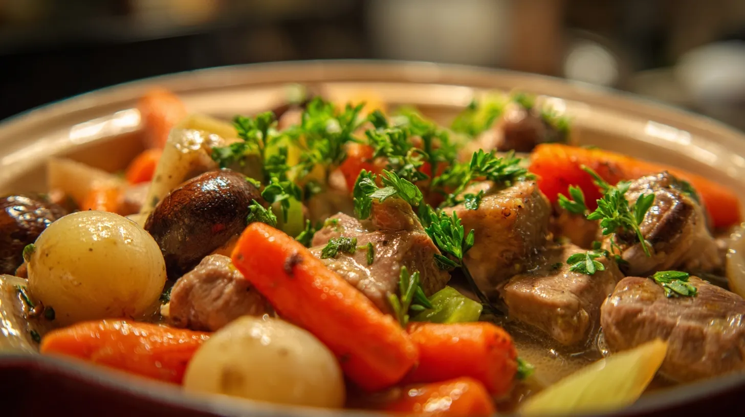 Blanquette de Veau au Cookeo