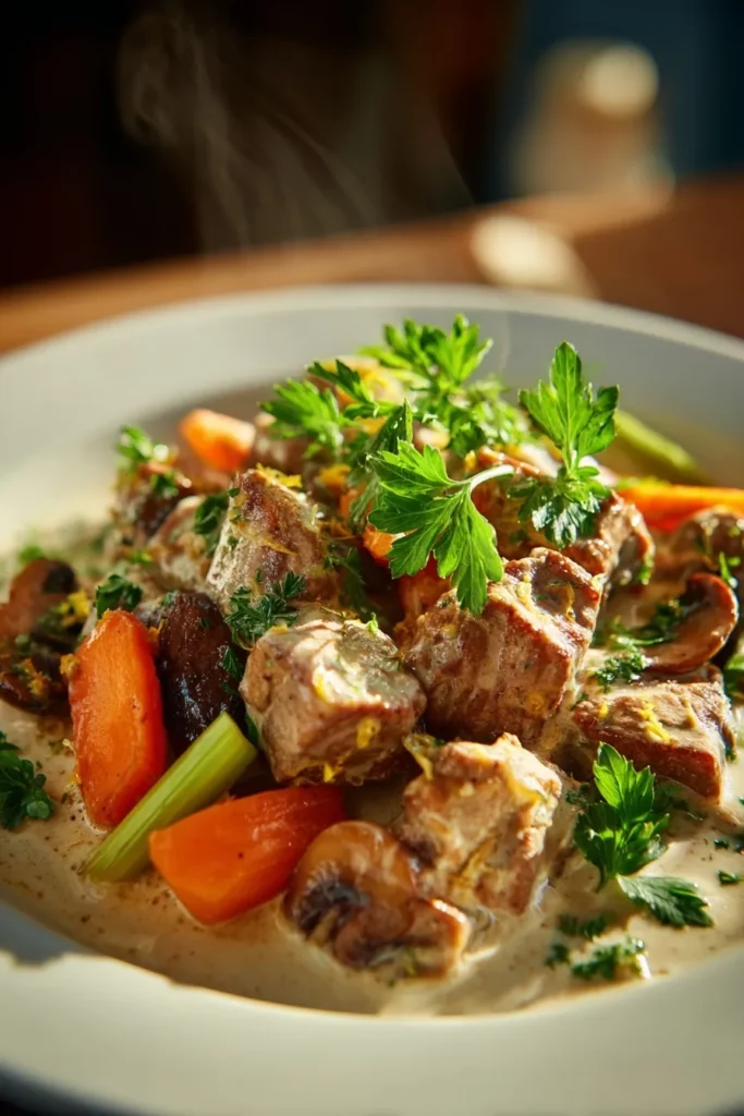 Blanquette de Veau au Cookeo: Comment préparer ce délicieux plat en 30 minutes 6 Blanquette de Veau au Cookeo