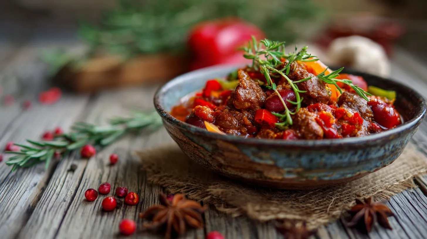 Chili Cone Carne Cookeo