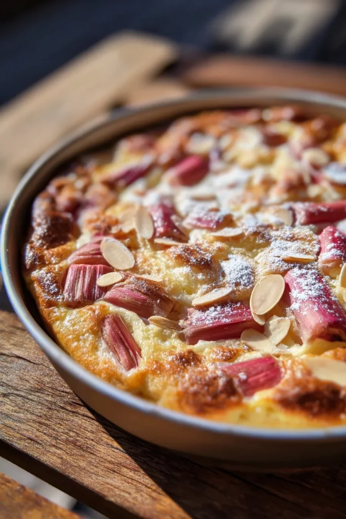 Clafoutis Fondant à la Rhubarbe: Comment réussir la recette parfaite en 5 étapes 7 Clafoutis Fondant à la Rhubarbe