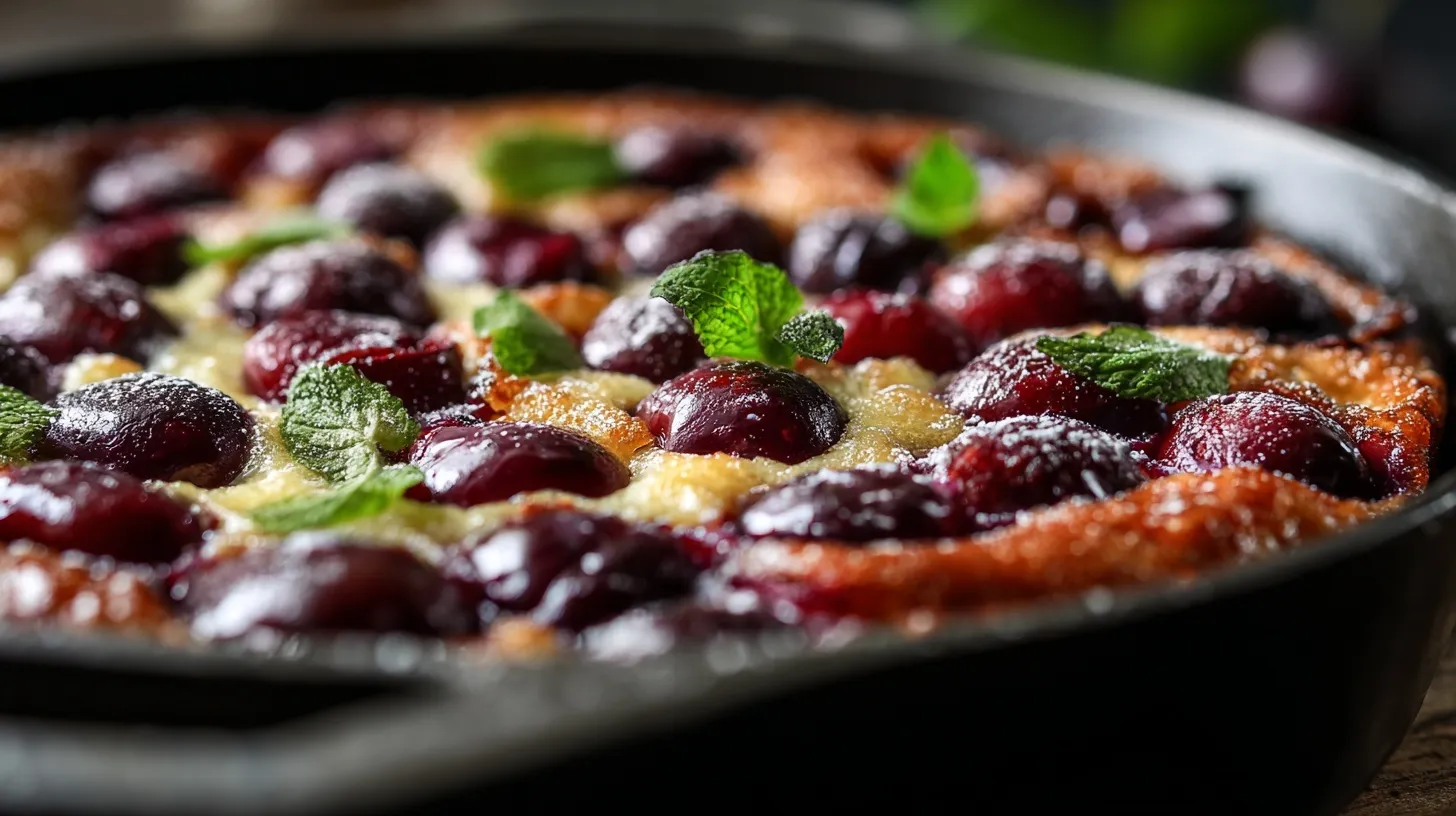 Clafoutis Moelleux aux Cerises Façon Pierre Hermé