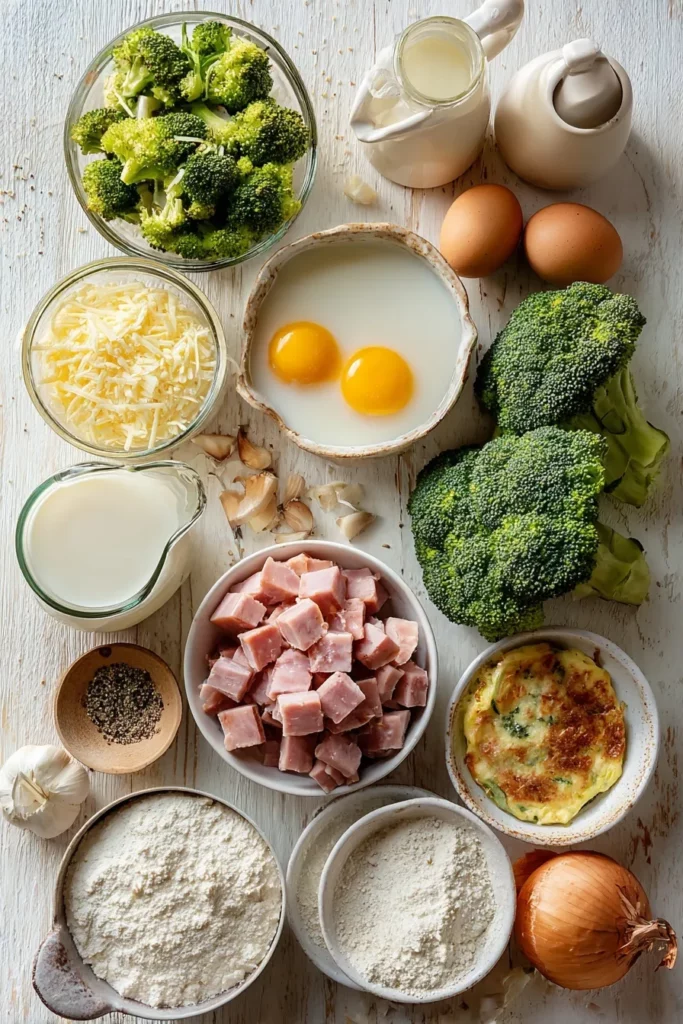 Clafoutis au Brocoli et au Jambon: Comment faire ce délice? 6 Clafoutis au Brocoli et au Jambon