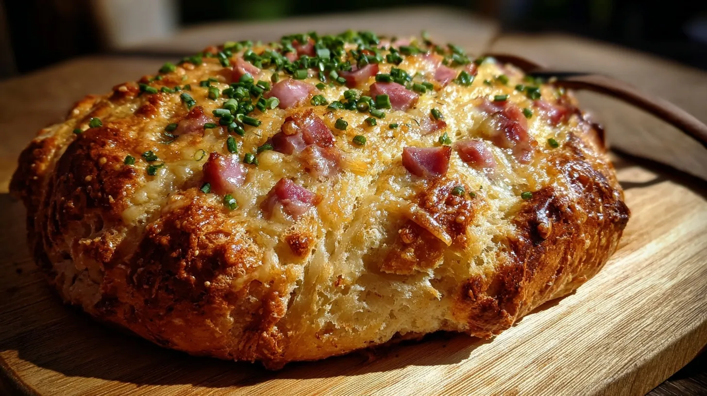 Moelleux à la Moutarde Jambon et Fromage