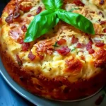 Cake Moelleux au Comté et Lardons