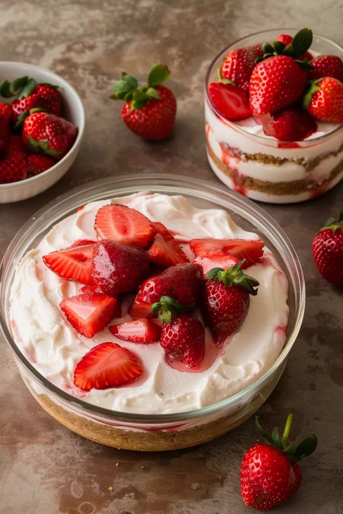 Cheesecake aux Fraises Sans Cuisson: Délice Irrésistible et Facile 6 Cheesecake aux Fraises Sans Cuisson: Délice Irrésistible et Facile