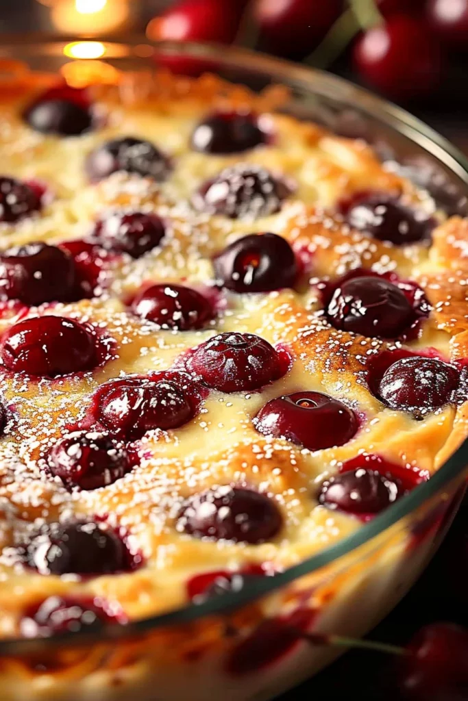 Clafoutis aux Cerises à La Française: Délicieusement Réconfortant