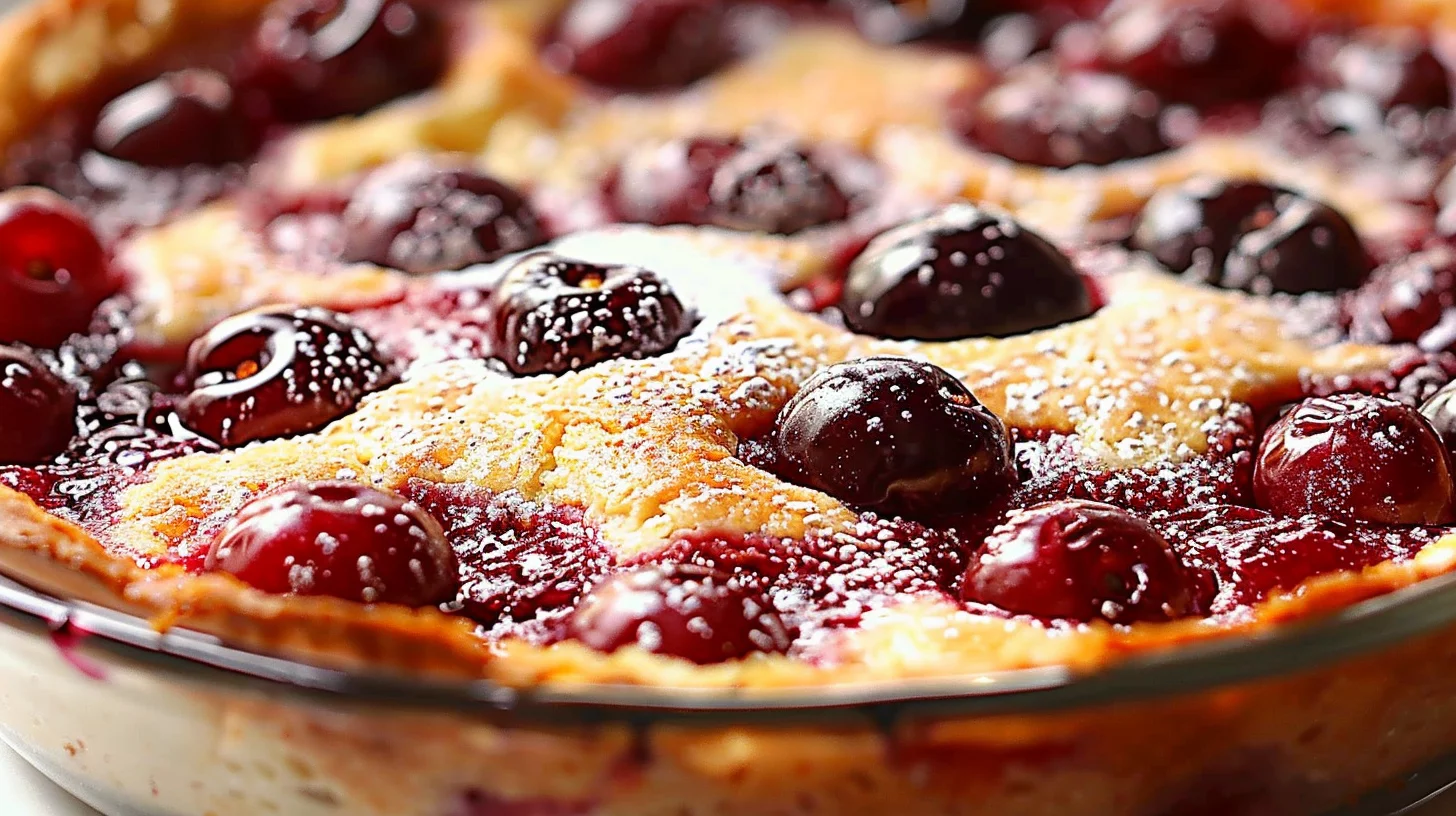 Clafoutis aux Cerises à La Française