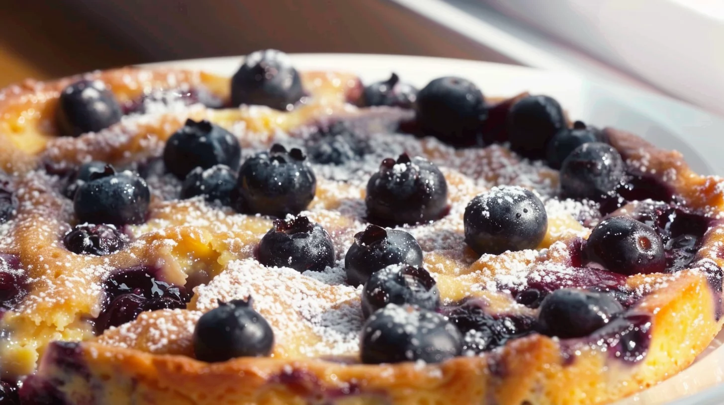 Clafoutis aux Myrtilles