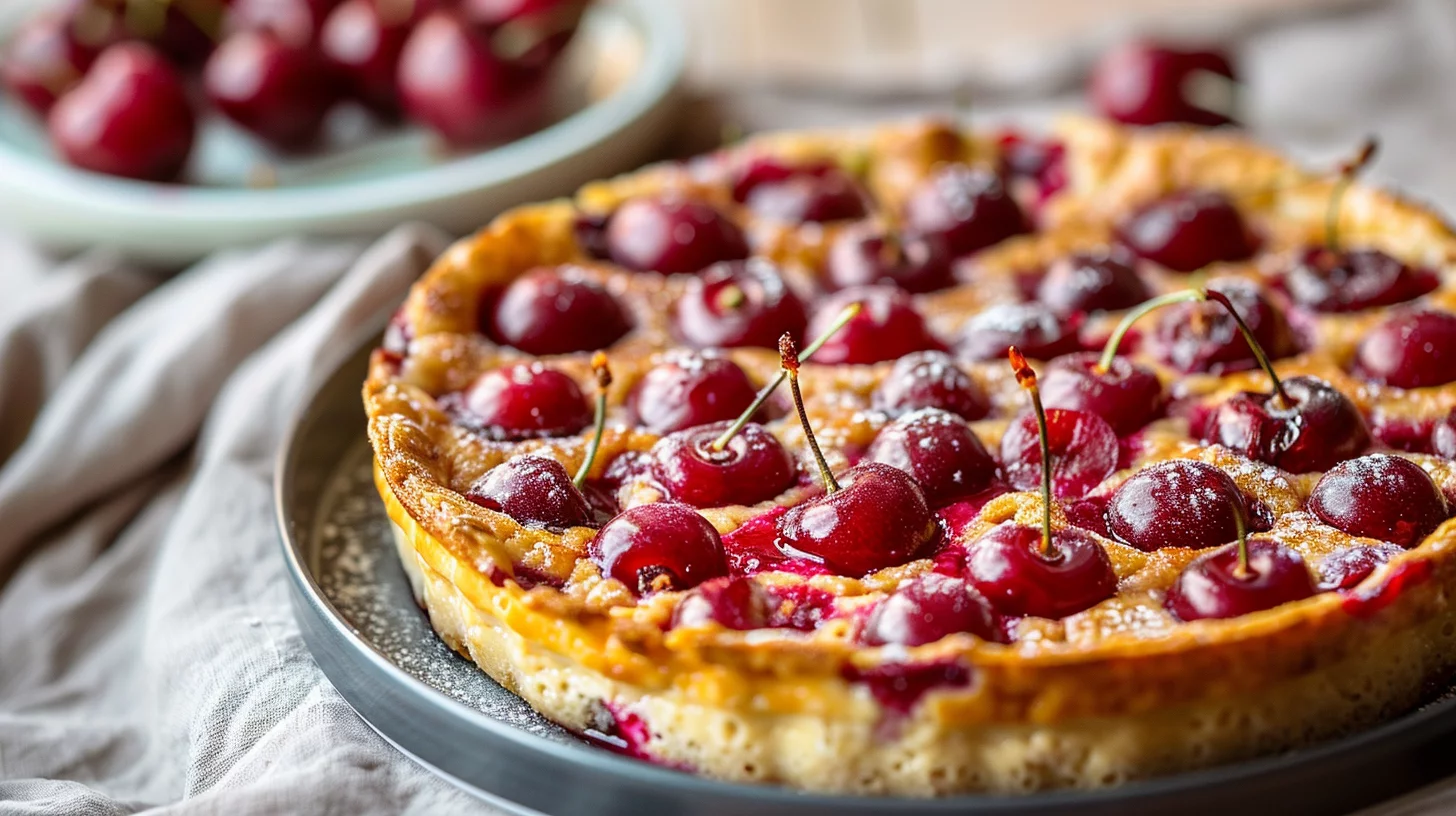 Clafoutis Cerises Version Sans Gluten