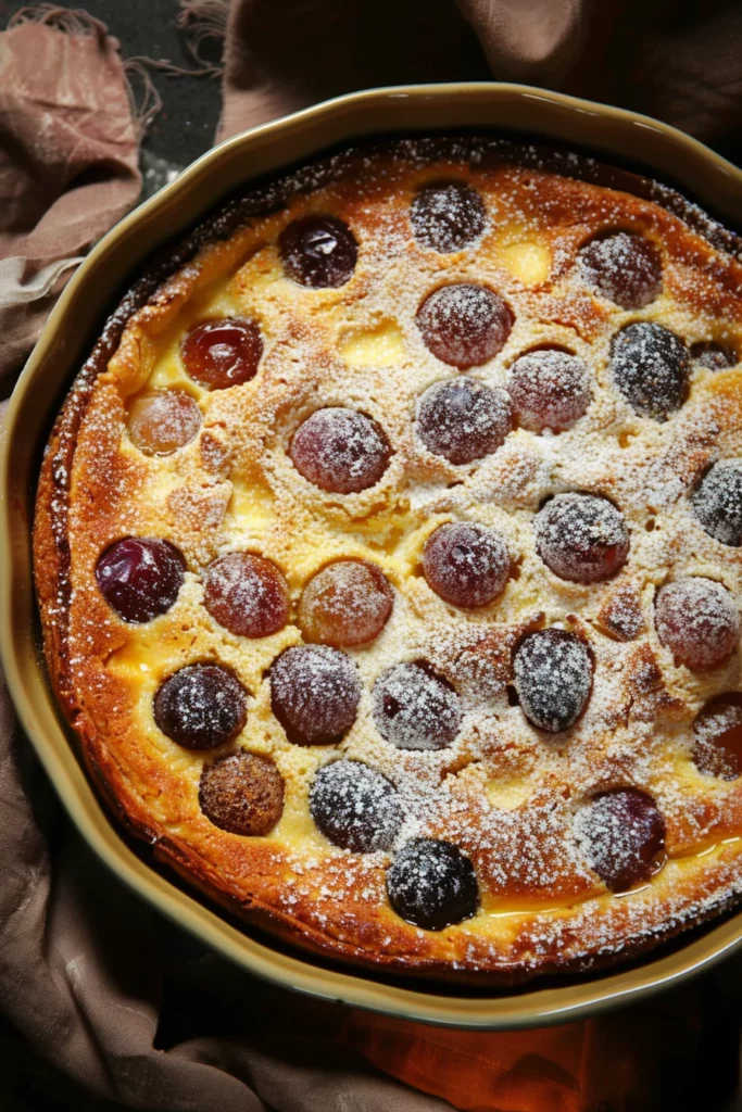 Clafoutis des Vendanges Raisins: Délicieusement Réconfortant