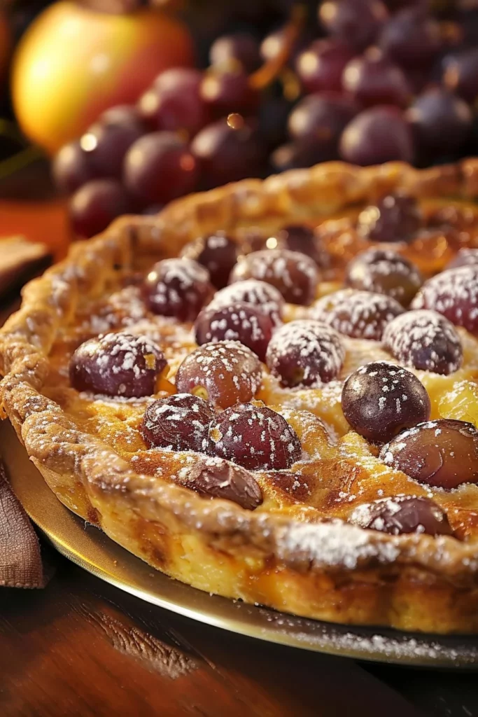 Clafoutis des Vendanges Raisins: Délicieusement Réconfortant