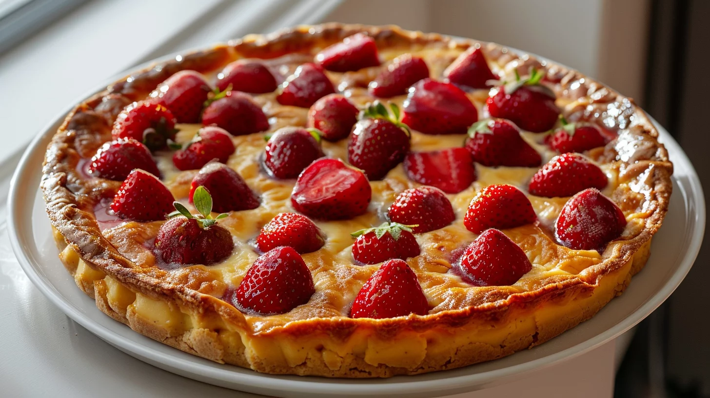 Clafoutis Léger aux Fraises
