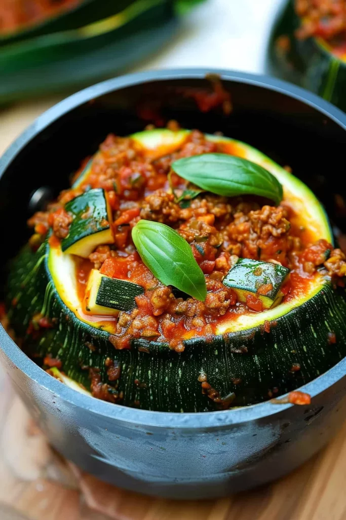 Courgettes à La Bolognaise Savoureuse: Recette Réconfortante et Délicieuse