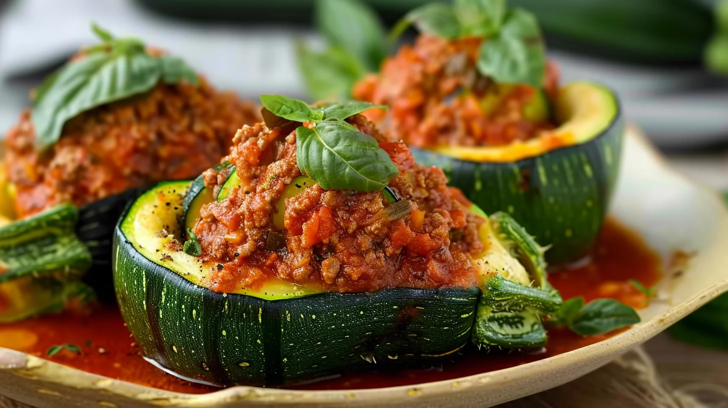 Courgettes à La Bolognaise Savoureuse