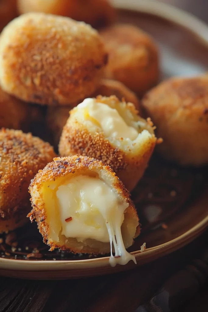 Croquettes de Pommes de Terre Farcies à La Mozzarella Irrésistibles
