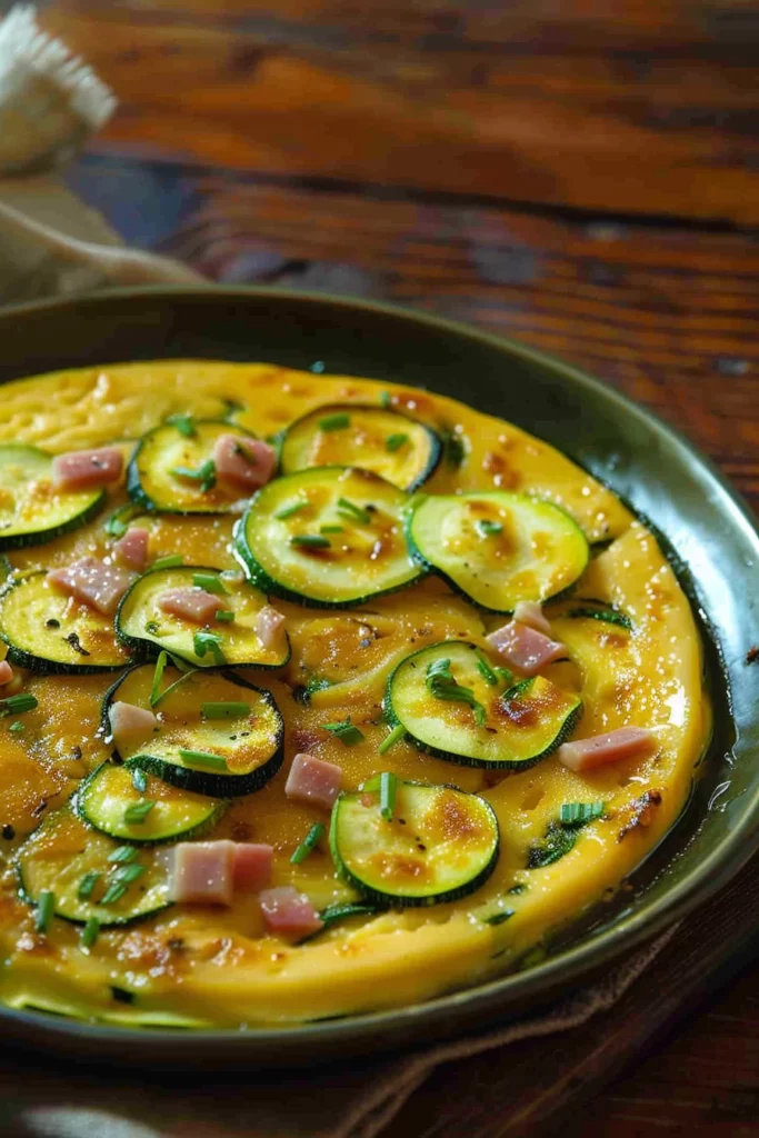 Flan Léger Courgettes et Jambon: Recette Savoureuse et Facile