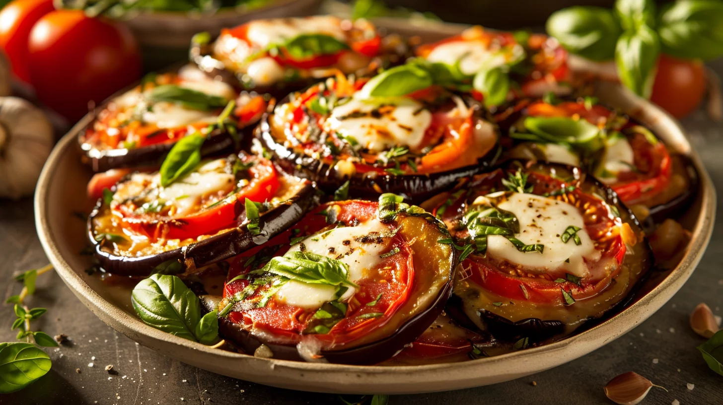 Gratin D'aubergines à L'italienne
