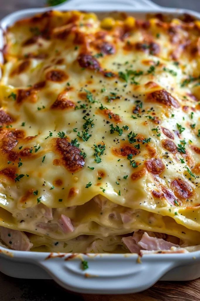 Lasagnes au Jambon et Fromage: Recette Savoureuse et Réconfortante