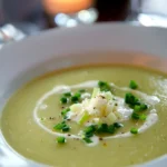 Soupe de Poireaux au Boursin