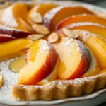 Tarte au Mascarpone et à La Pêche