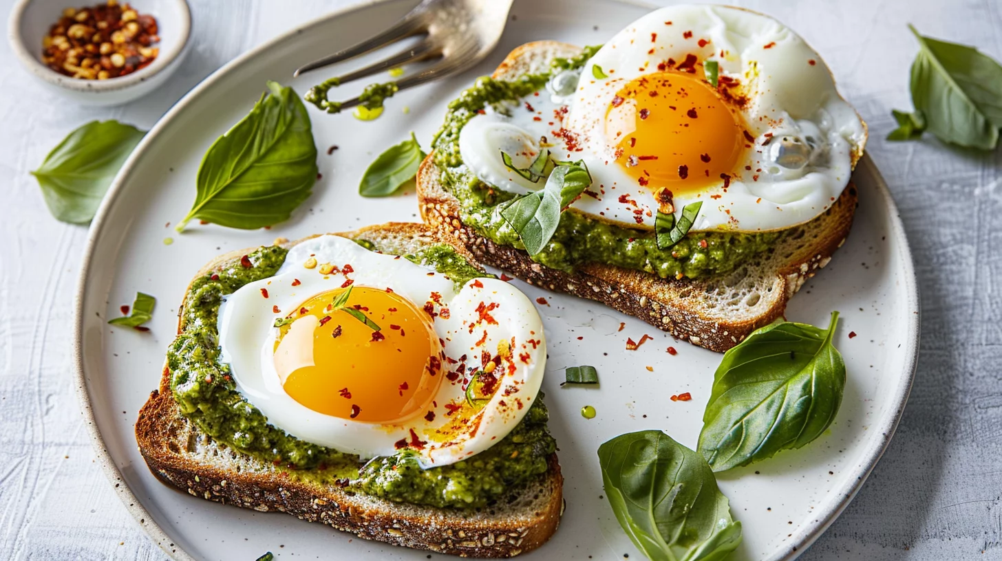Œufs au Pesto