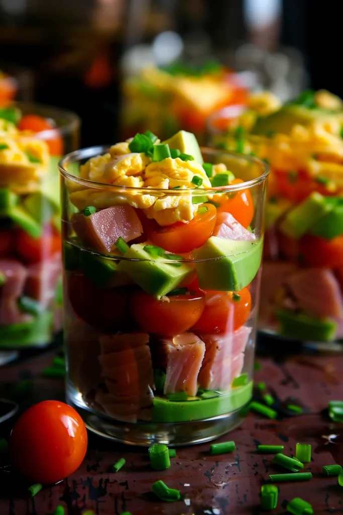 Verrines Avocat Thon Tomates Œuf: Délicieusement Irresistibles