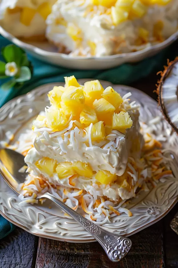 Bavarois Noix de Coco et Ananas: L'Explosion Tropicale en Bouche