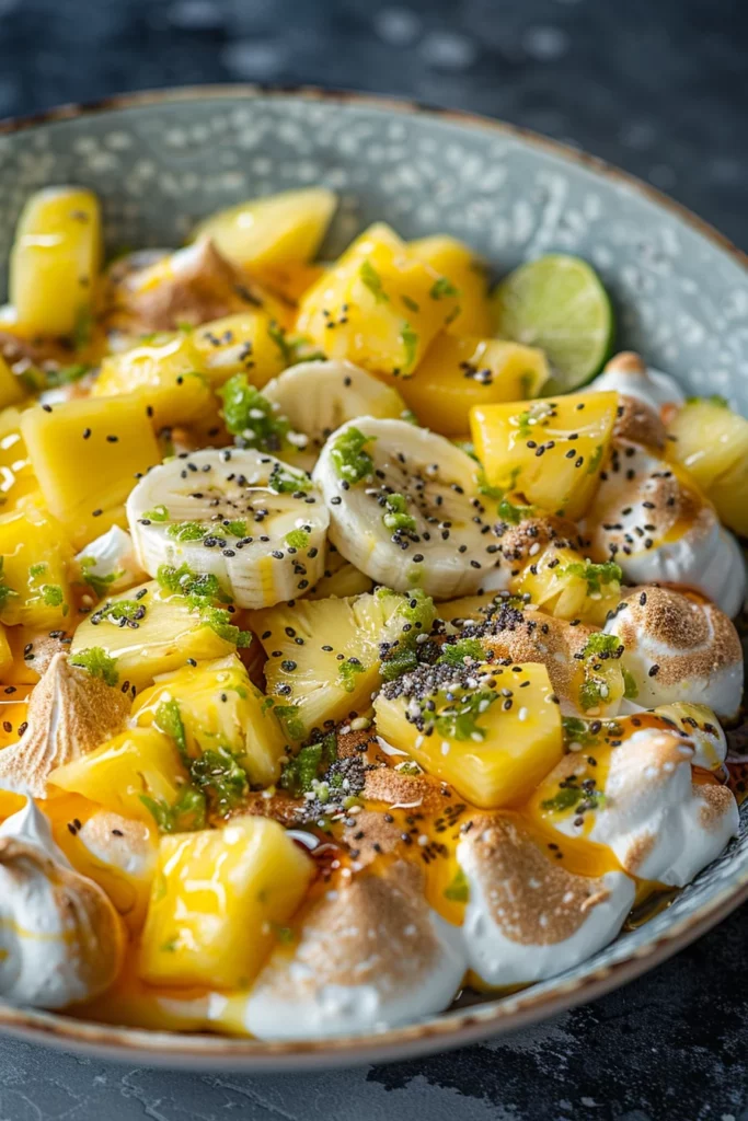 Bol Brûle Graisse aux Fruits Tropicaux: Dégustez l'Explosion de Saveurs!