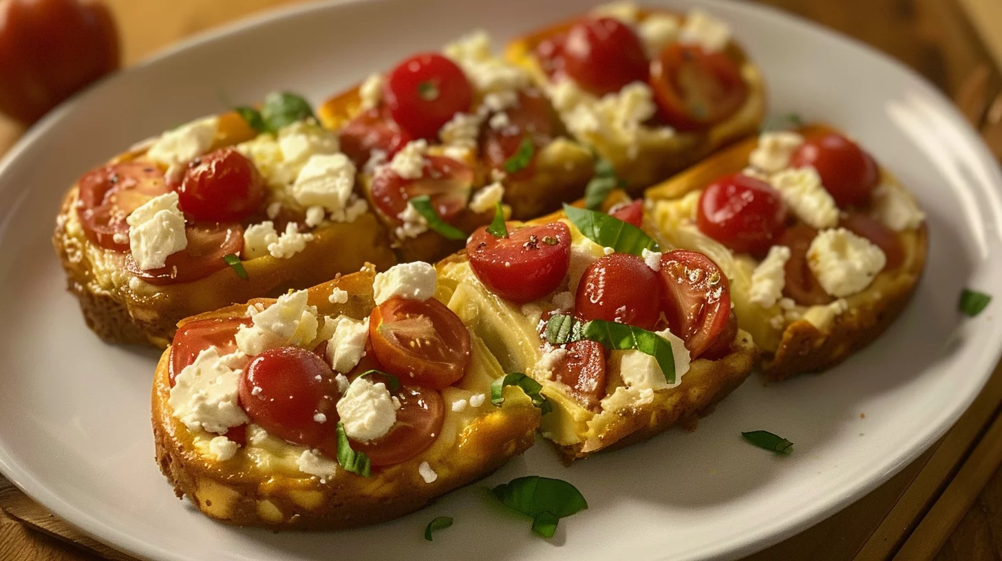 Cake à La Feta et Tomates Cerise