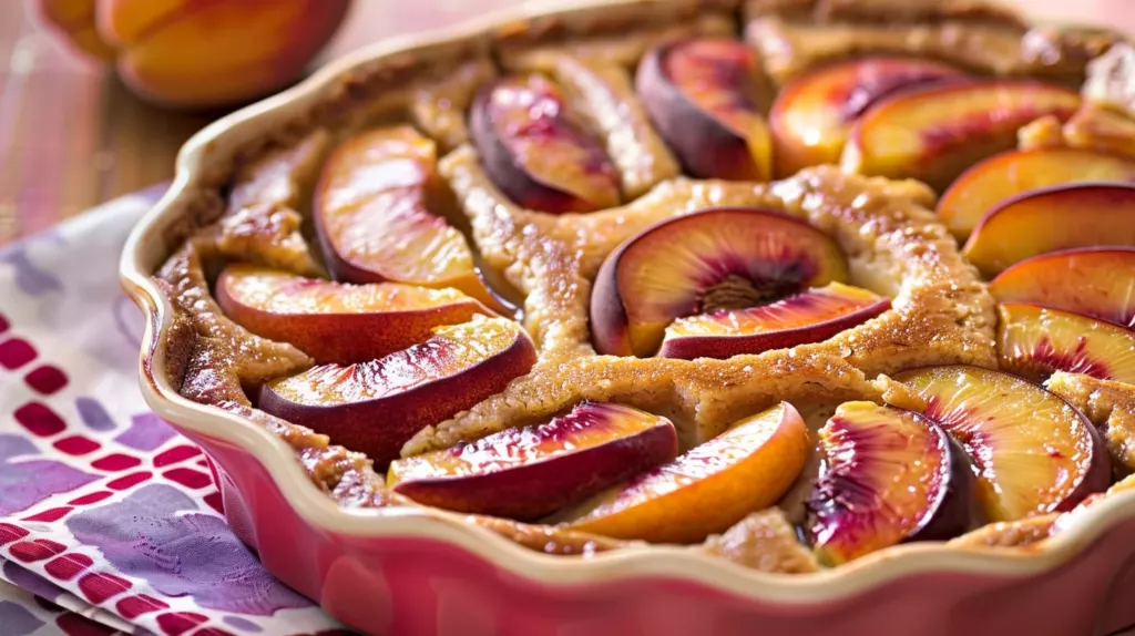 Clafoutis aux Nectarines
