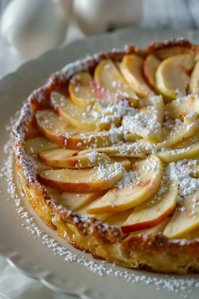 Clafoutis aux Pommes: Délice Doré à la Vanille