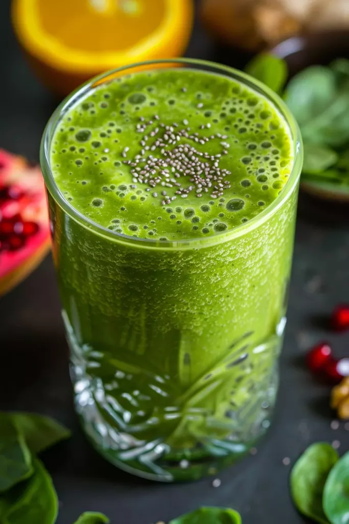 Douceur Verte: L'Élixir Vert pour une Énergie Explosive