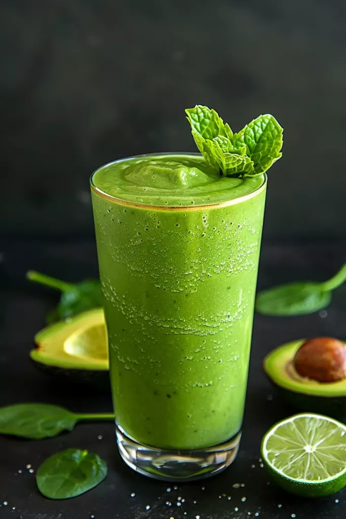 Douceur Verte: L'Élixir Vert pour une Énergie Explosive