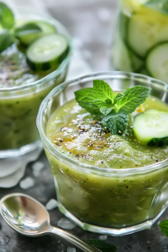 Gaspacho de Concombre de Cyril Lignac: Un Torrent de Fraîcheur