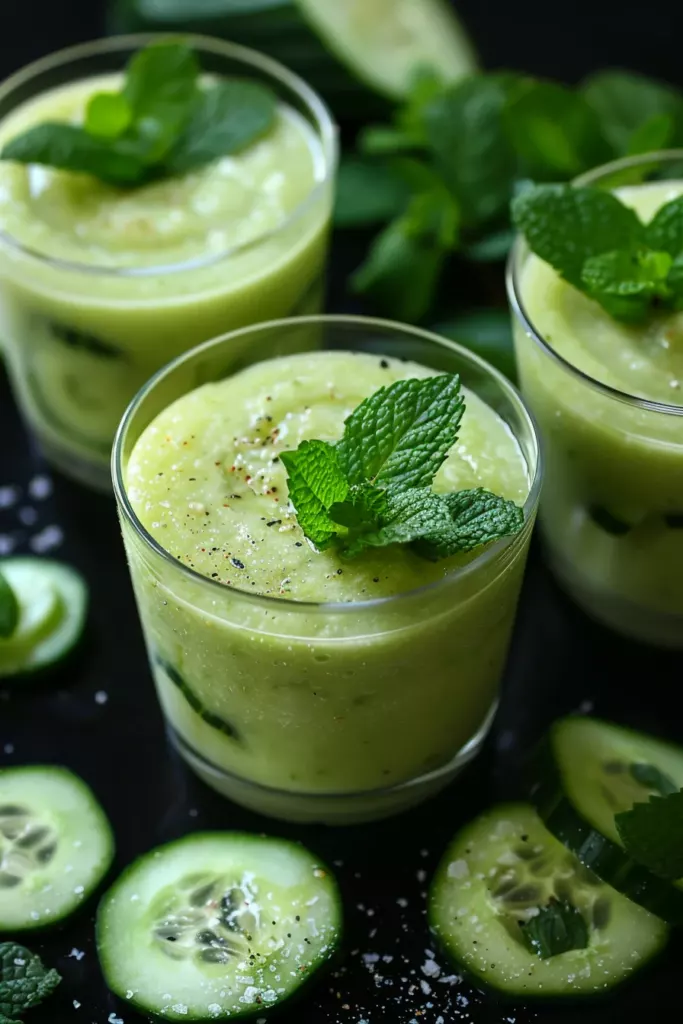 Gaspacho de Concombre de Cyril Lignac: Un Torrent de Fraîcheur