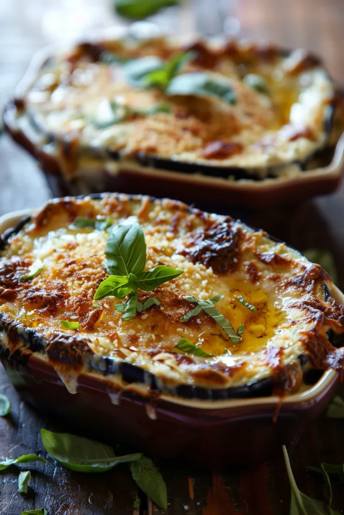 Gratin D'aubergines à La Burrata et au Miel - L'Explosion de Saveurs Magnifique