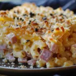 Gratin de Coquillettes Jambon et Gruyère