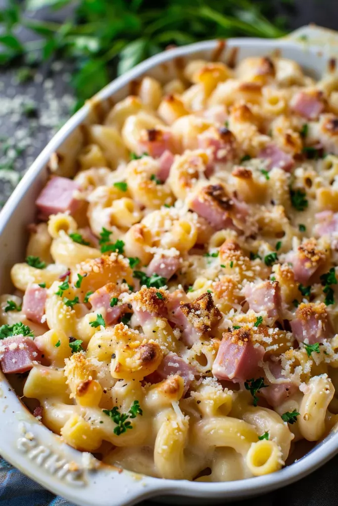 Gratin de Coquillettes Jambon et Gruyère - L'Explosion de Saveurs au Four 6 Gratin de Coquillettes Jambon et Gruyère - L'Explosion de Saveurs au Four
