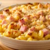 Gratin de Pâtes au Jambon et Fromage