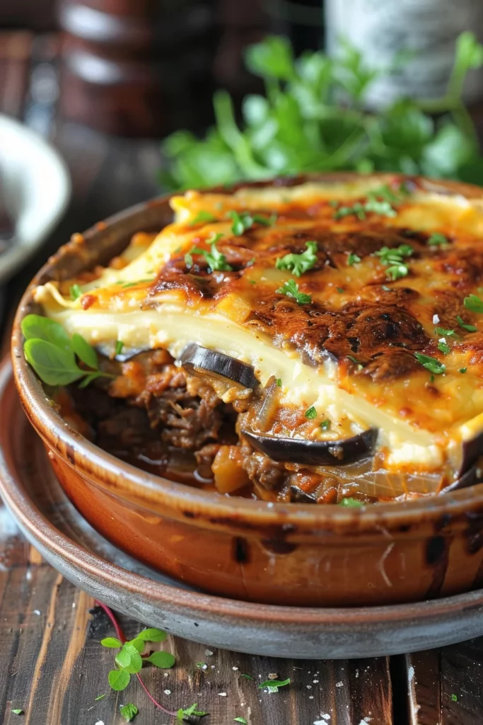 Moussaka Facile aux Pommes de Terre: Un Délice Gourmand à Savourer en Famille