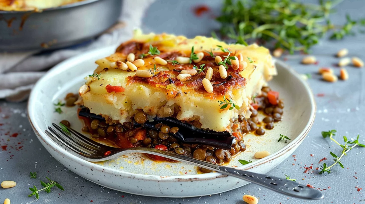 Moussaka Végétarienne aux Pommes de Terre