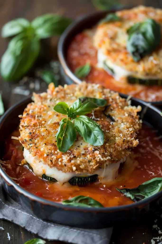 Parmigiana de Courgettes: Un Festin Croustillant et Fondant