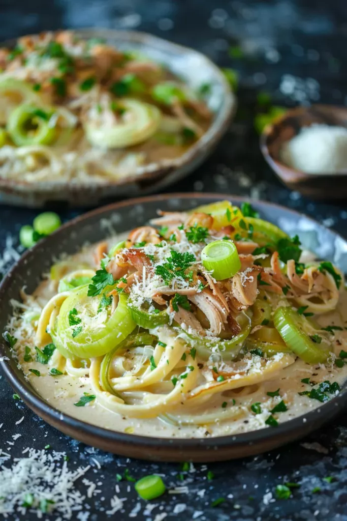 Poireaux à La Carbonara: Savourez la Fusion Gourmande