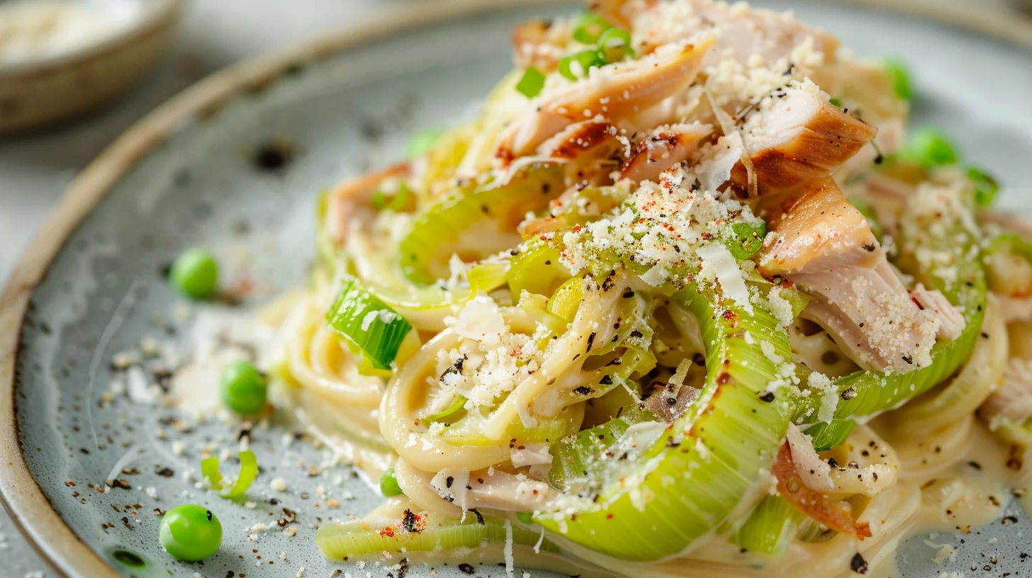 Poireaux à La Carbonara